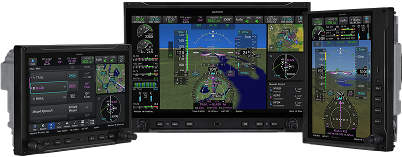 Garmin AXIS flight displays — family lineup