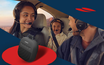 Better flights start with better sound. Get free a SoundLink Micro with your Bose headset.