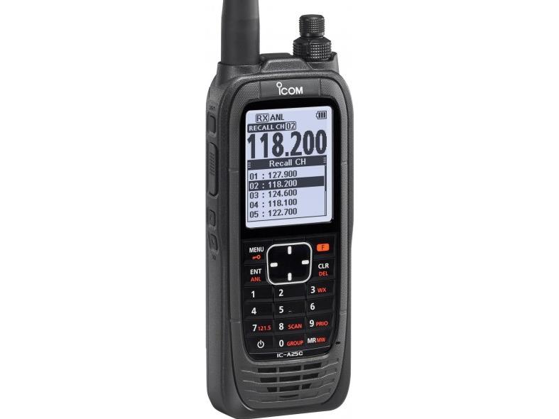 ICOM IC-A25CE (8.33kHz) Portable COM Radio | AIR TEAM