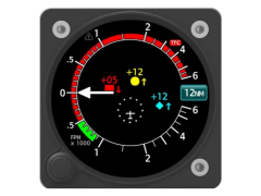 Garmin GI 275 Instantaneous Vertical Speed Indicator