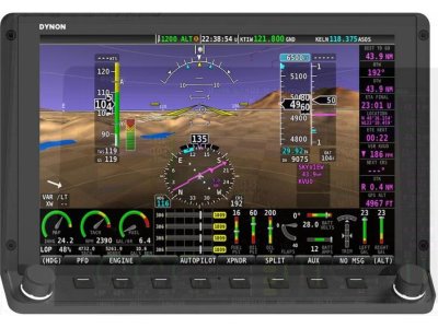 Dynon SkyView HDX Display - Display: 10” SkyView Display, Harness: display only