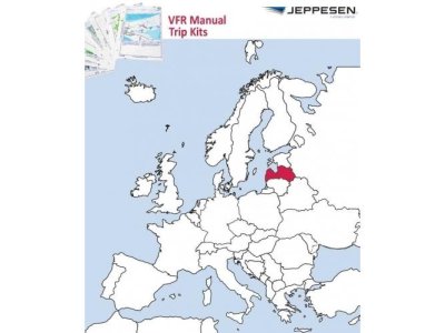 Jeppesen Standard Paper VFR Lotyšsko