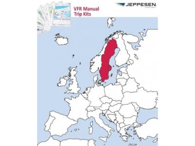 Jeppesen Standard Paper VFR Švédsko