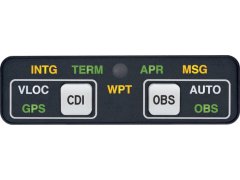 Mid-Continent MD41-1468A GNS Annunciator