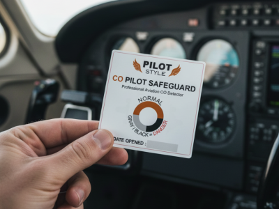 PilotStyle Aircraft CO detektor