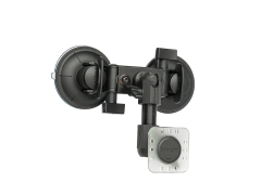 Double Suction Cup Mount, 22cm Ball Arm