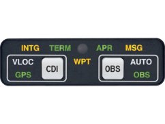 Mid-Continent MD41-1468A GNS Annunciator