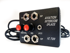 PilotStyle Portable 2-place Intercom