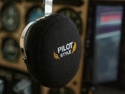 PilotStyle Headset Cloth Cover
