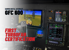 GFC 600 CERTIFIKOVÁN PRO PRVNÍ PROUDOVÝ LETOUN