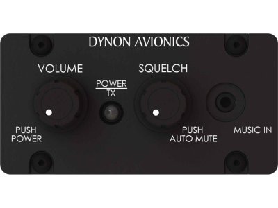Dynon INTERCOM-2S 2-Place Stereo Intercom