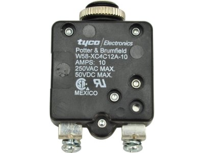 TE Connectivity W58 Circuit Breaker - Current: 5 A