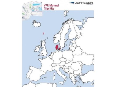 Jeppesen Standard Paper VFR Dánsko, Faerské ostrovy