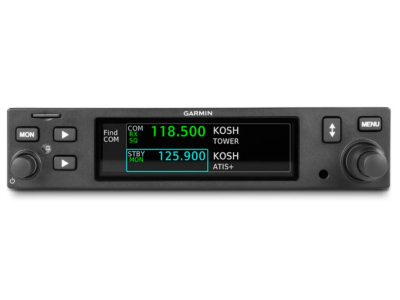 Garmin GTR 205 COM Radio - Aircraft Type: Fixed-Wing