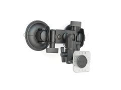 Double Suction Cup Mount, 19cm Ball Arm