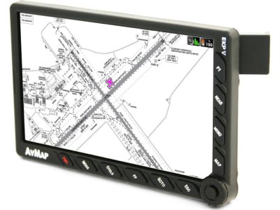 AvMap EKP V + A2 ADAHRS + EngiBOX Portable GPS