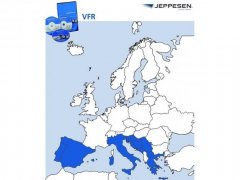 Jeppesen JeppView MFD VFR jižní Evropa