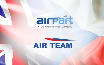 Airpart & AIR TEAM: New Partnership for Aircraft Parts in Europe