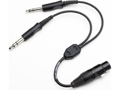 Pilot adaptér z konektoru LR-5 na dvojitý konektor