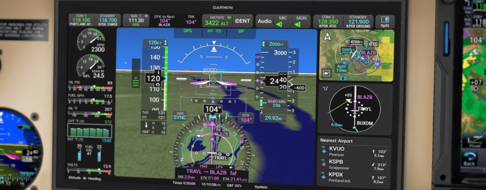 Garmin AXIS 11.6 inch primary flight display