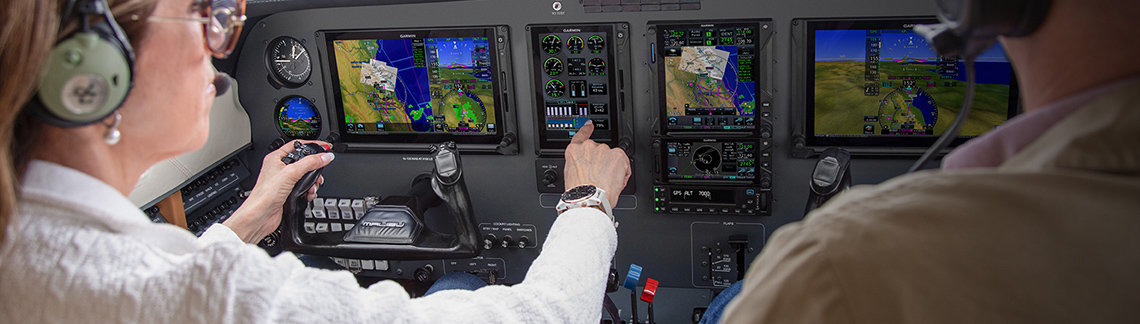 Panel with Garmin G500 TXi